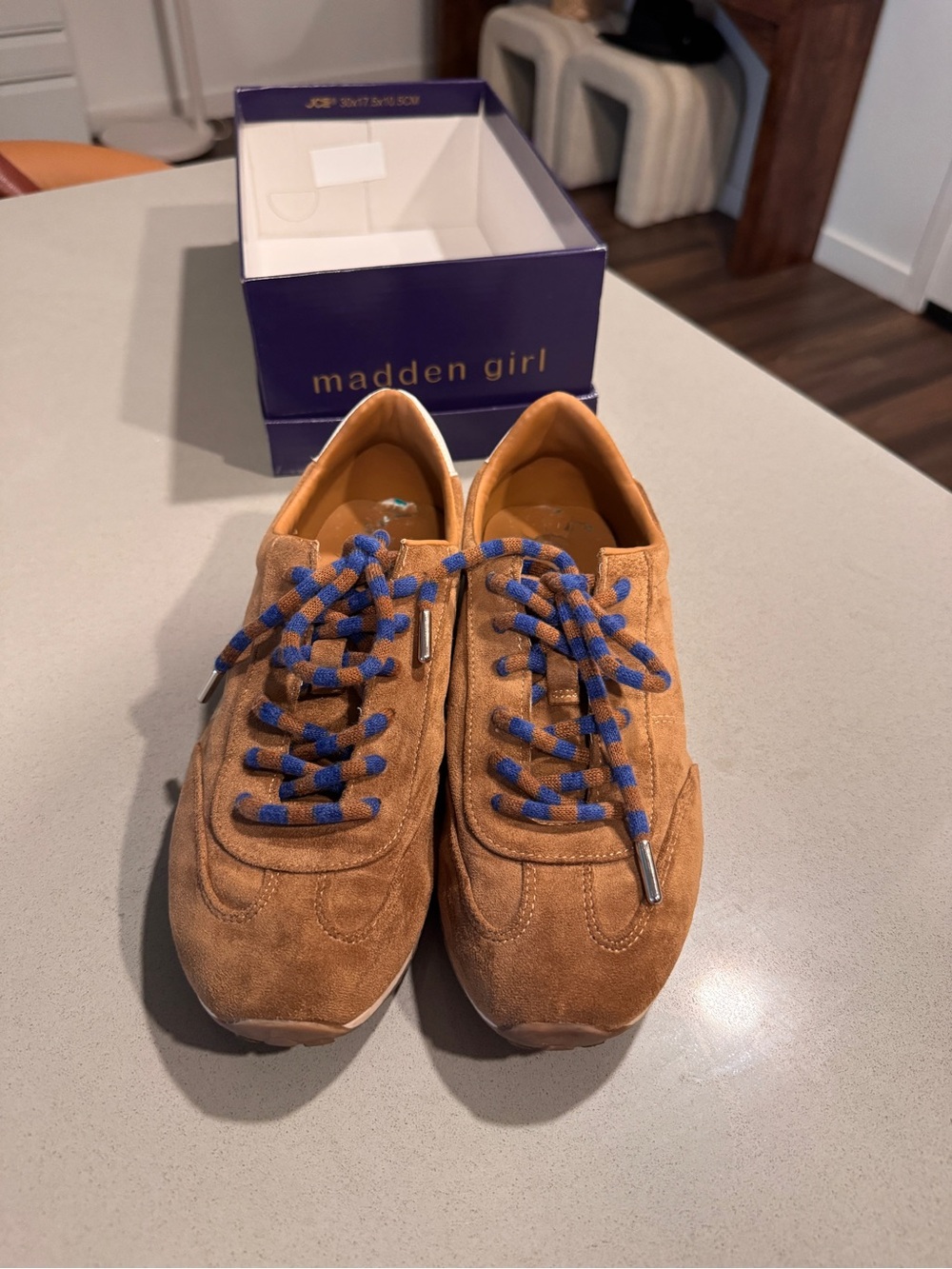 Madden Girl Women’s Suede Lace-Up Sneakers — free people laces